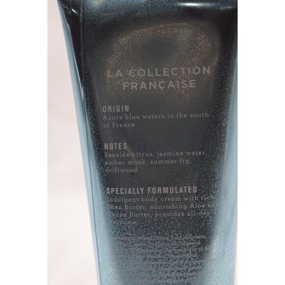 French Riviera Bath and Body Works Body Cream 8 oz Shea & Vitamin E Moisturizer - Picture 4 of 5